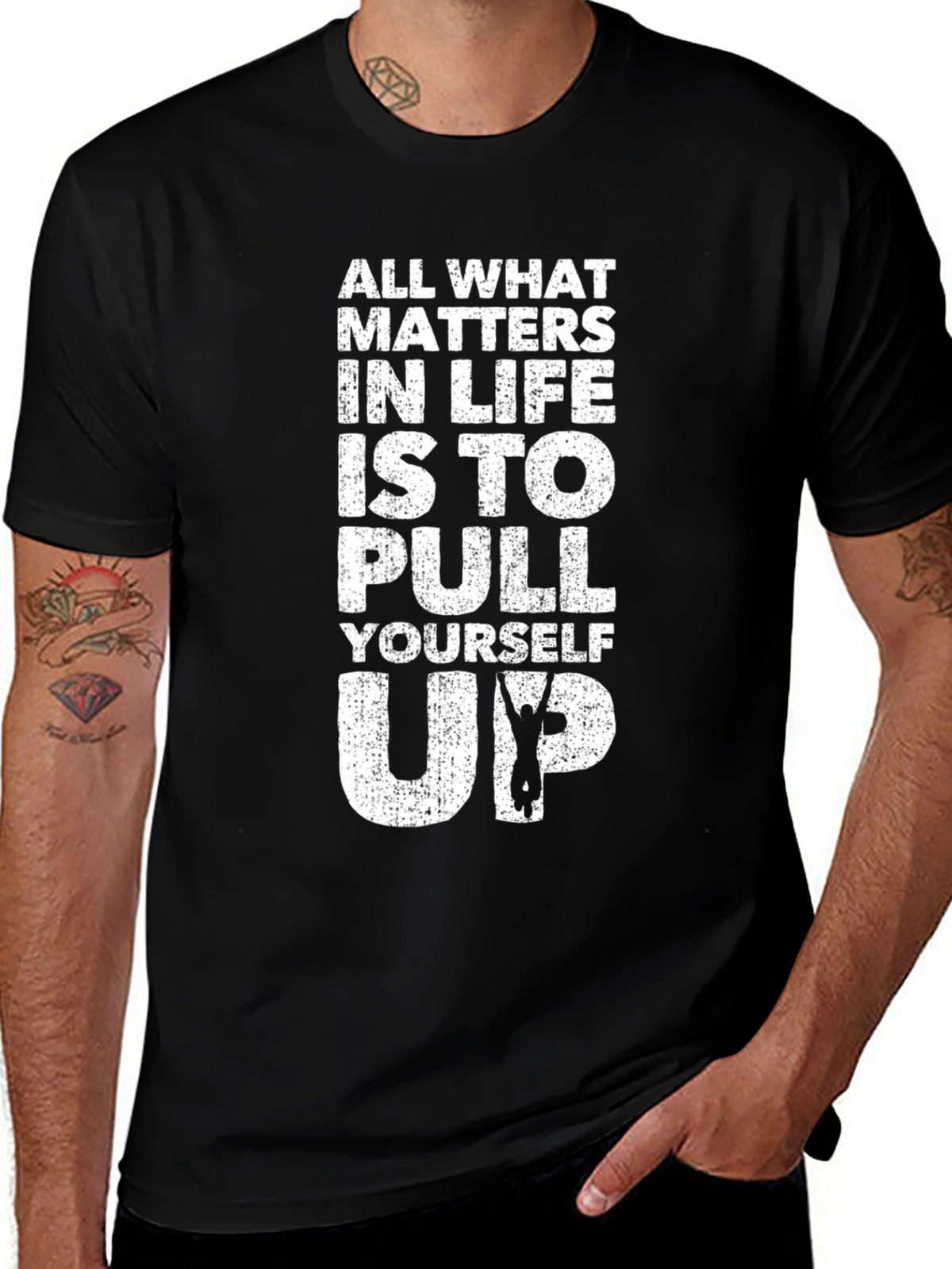 Pull Yourself Up Graphic Tee