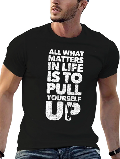 Pull Yourself Up Graphic Tee
