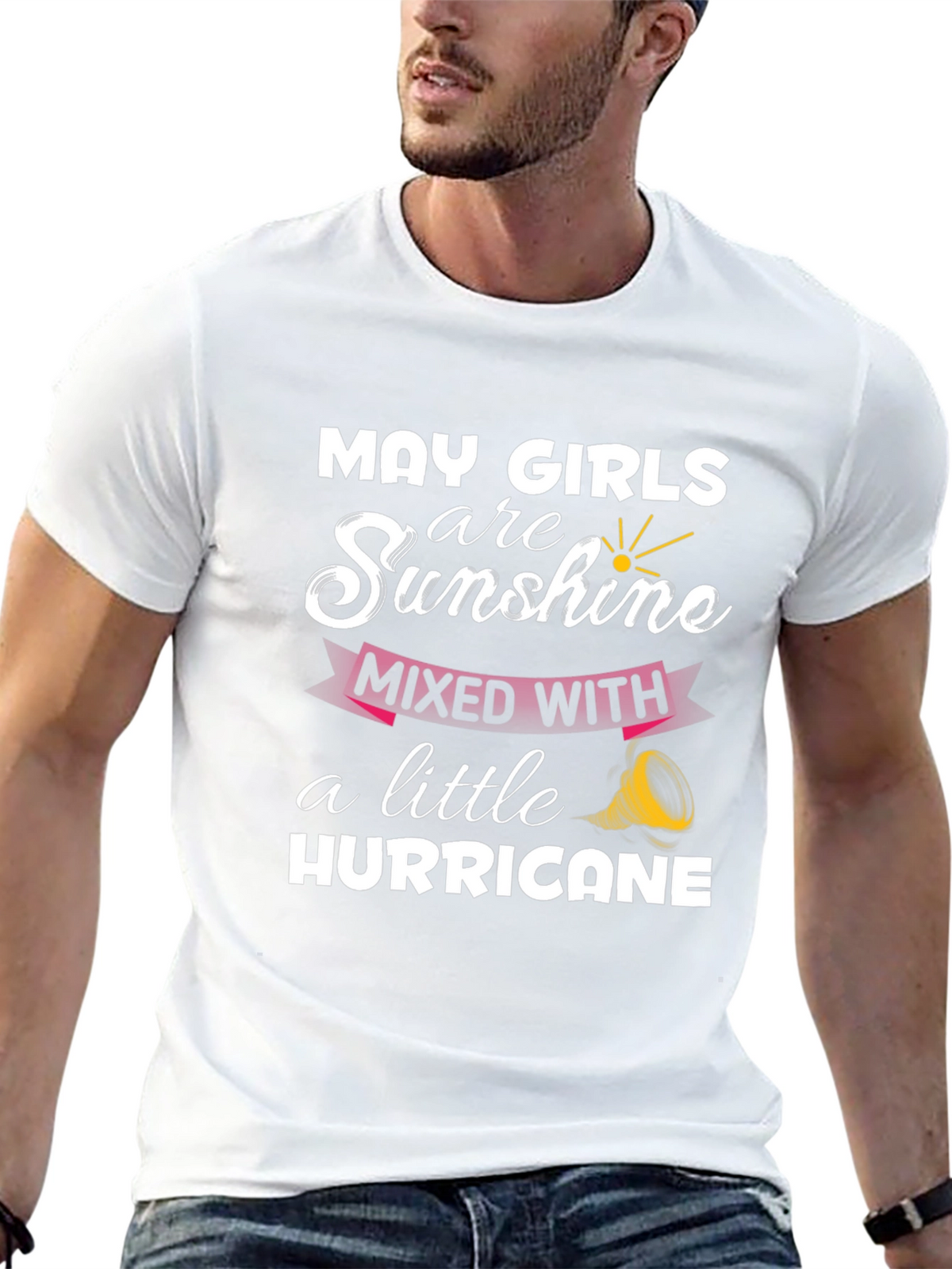 May Girls Sunshine & Hurricane T-Shirt