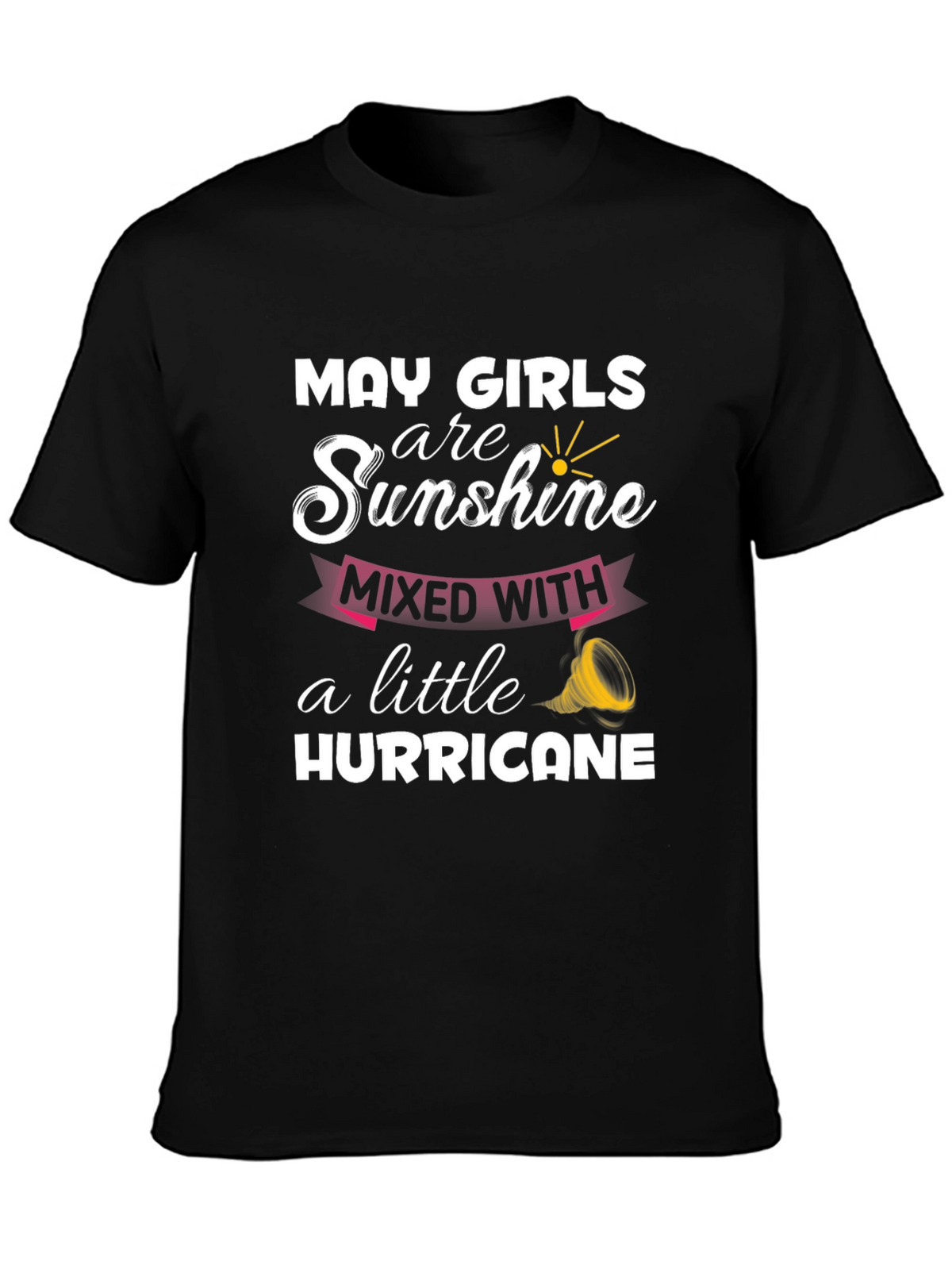 May Girls Sunshine & Hurricane T-Shirt