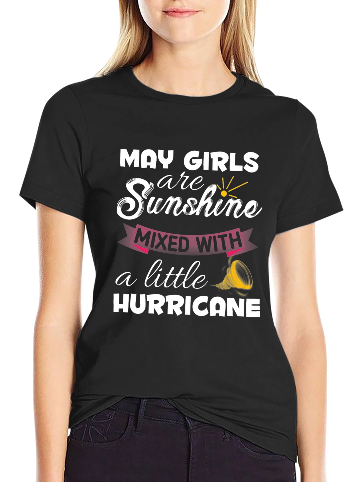 May Girls Sunshine & Hurricane T-Shirt
