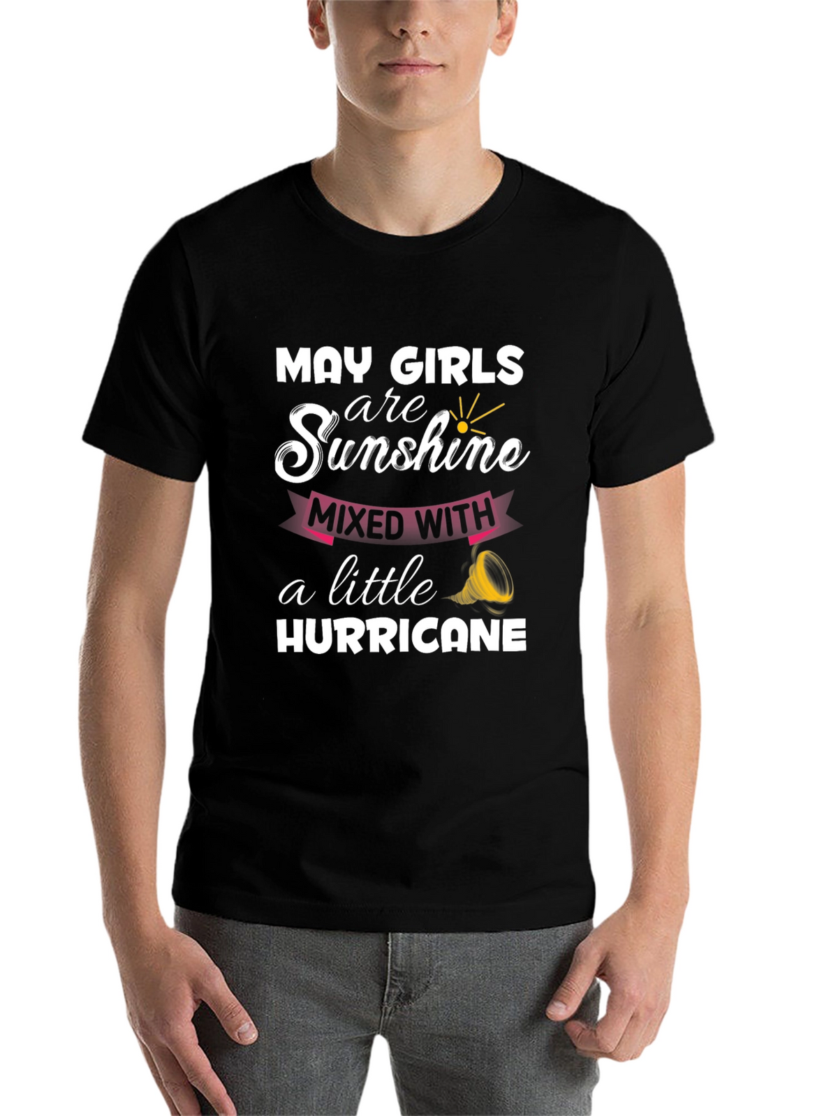 May Girls Sunshine & Hurricane T-Shirt