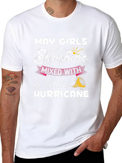May Girls Sunshine & Hurricane T-Shirt