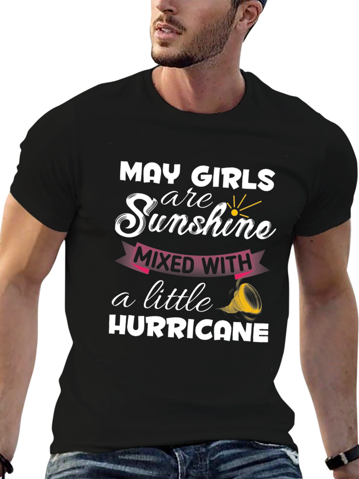 May Girls Sunshine & Hurricane T-Shirt