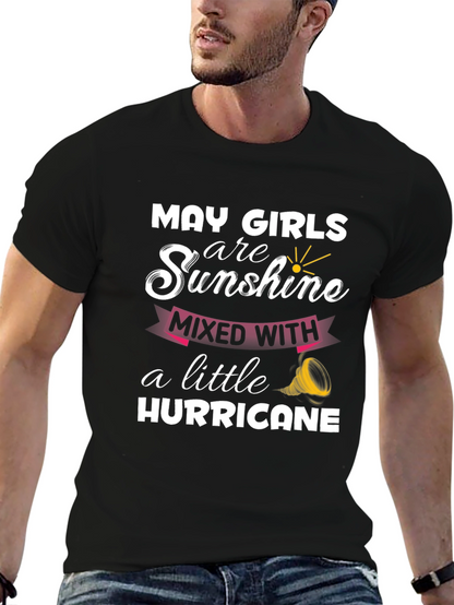 May Girls Sunshine & Hurricane T-Shirt