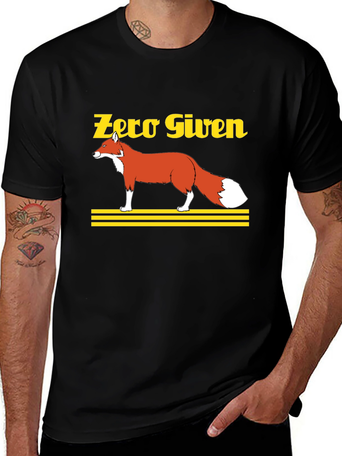 Zero Given Fox Graphic Tee - Unisex