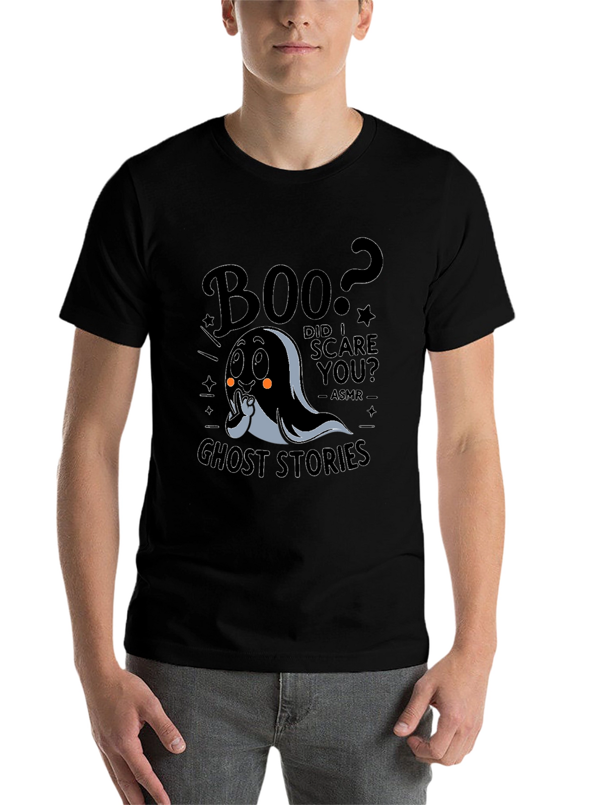 Boo Ghost Stories Graphic T-Shirt