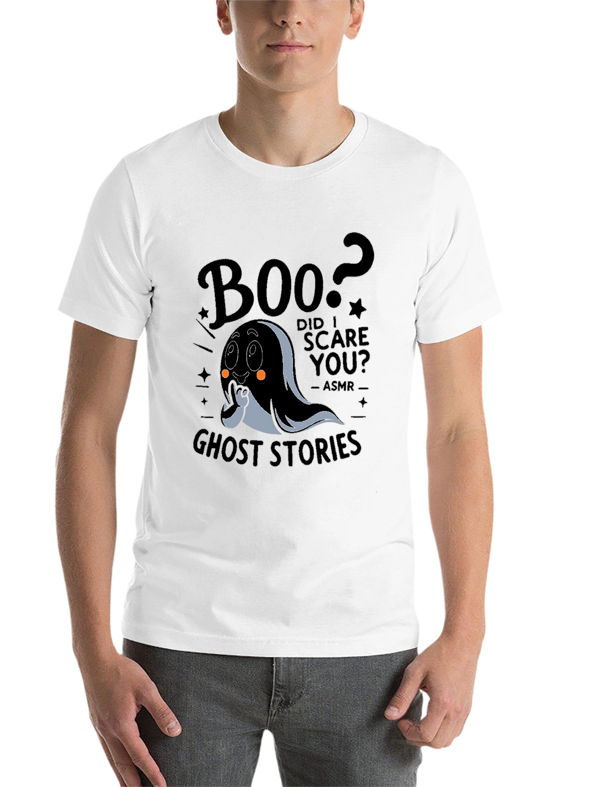 Boo Ghost Stories Graphic T-Shirt