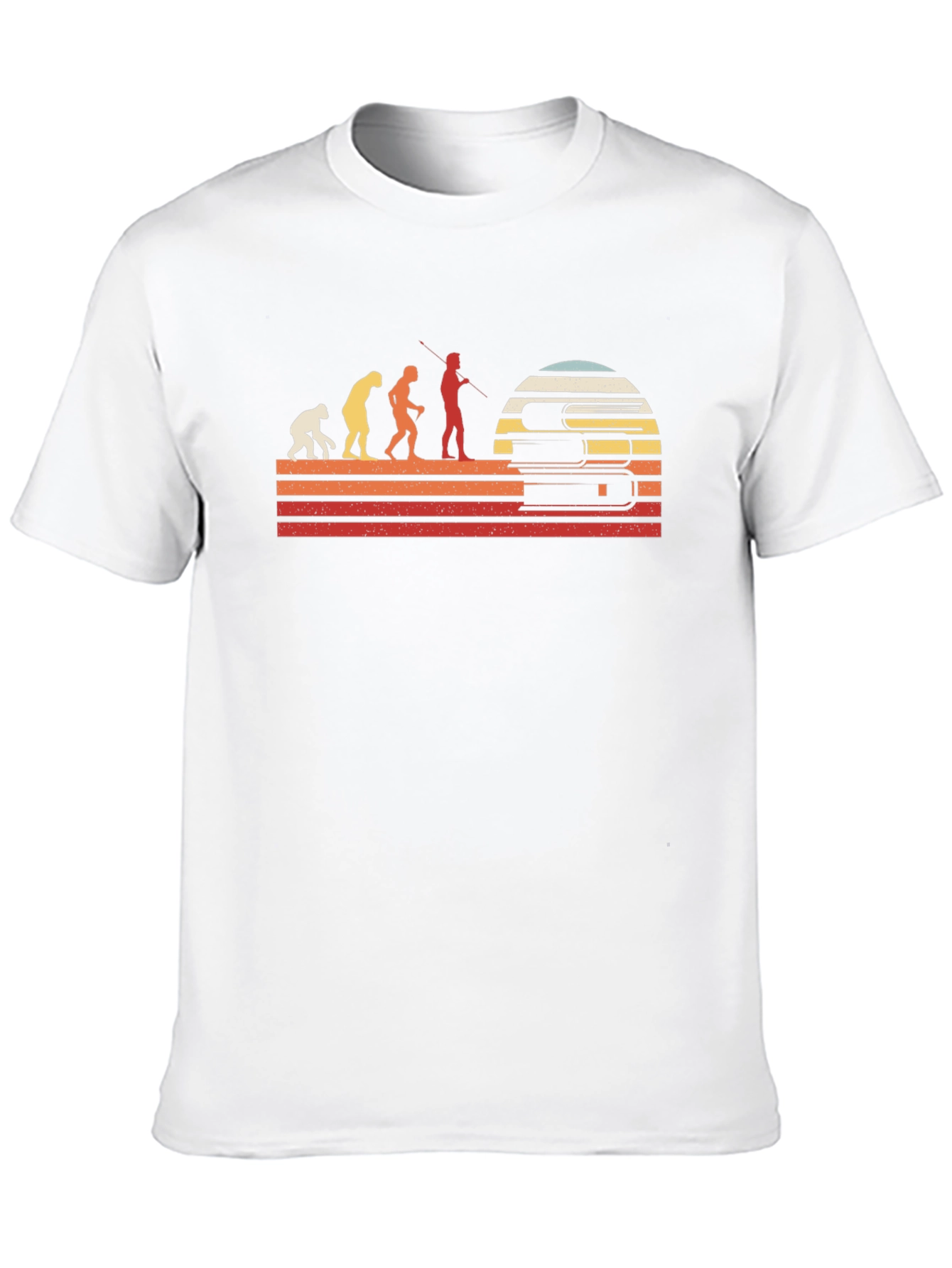 Evolution of Reader T-Shirt - Black Retro Design