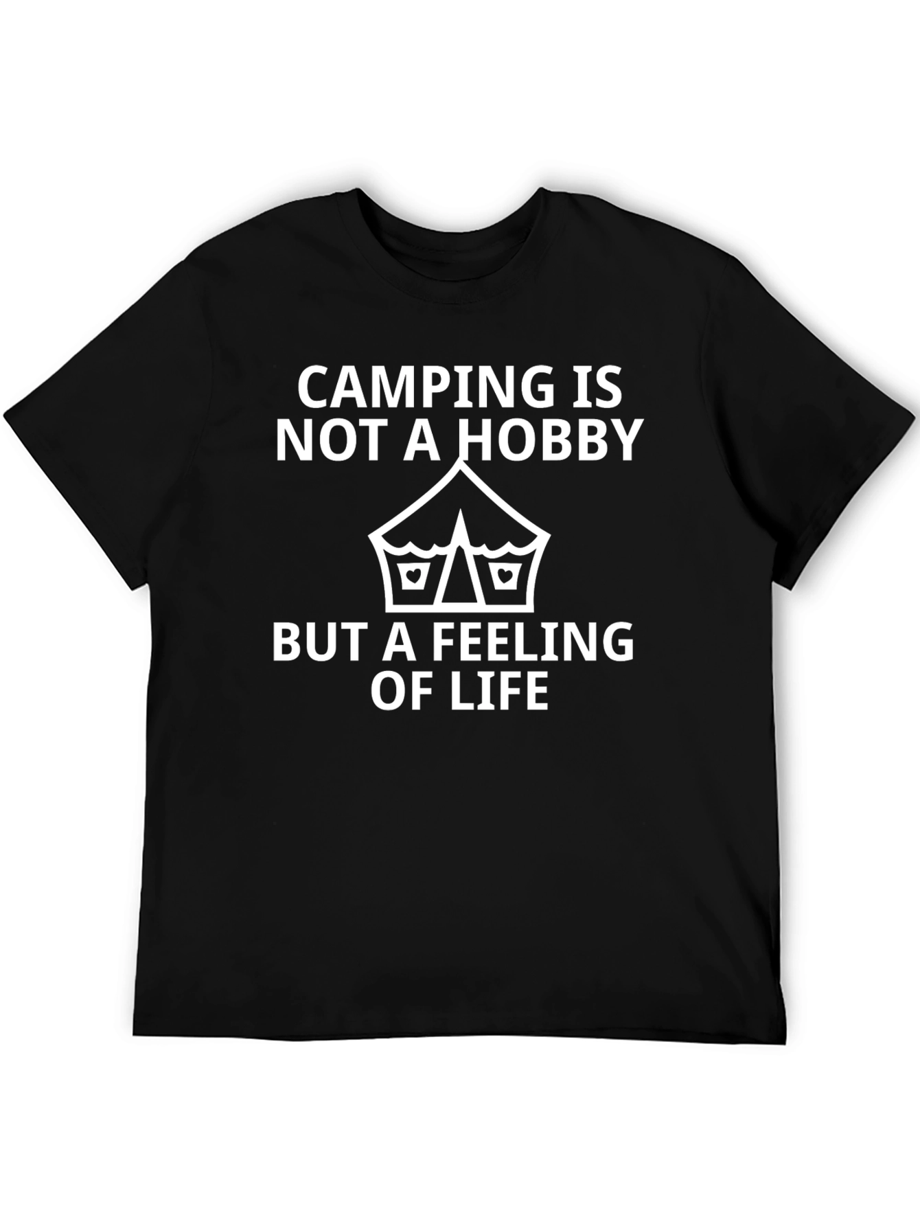 Camping is Not a Hobby Tee - Outdoor Lifestyle Shirt
