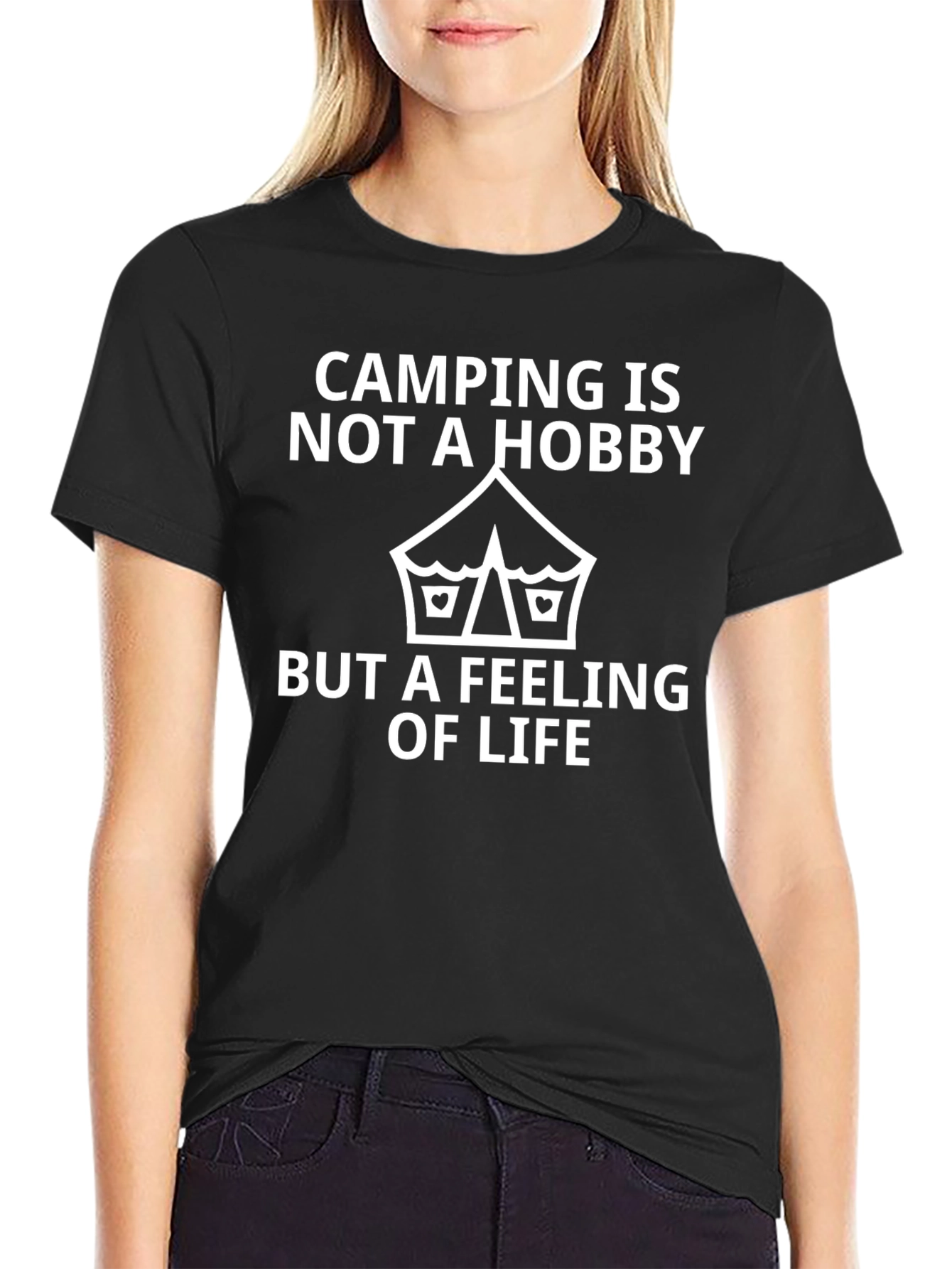 Camping is Not a Hobby Tee - Outdoor Lifestyle Shirt