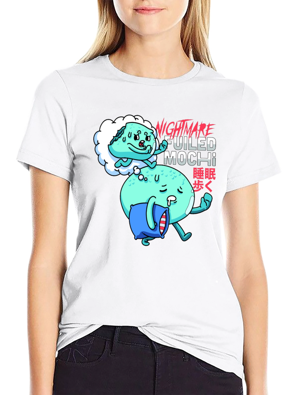 Nightmare Fueled Mochi Graphic T-Shirt
