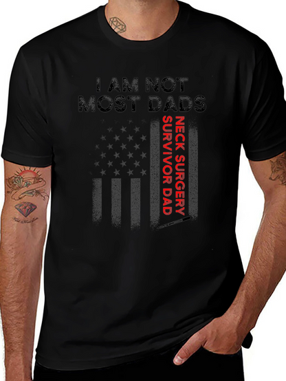 Neck Surgery Survivor Dad T-Shirt