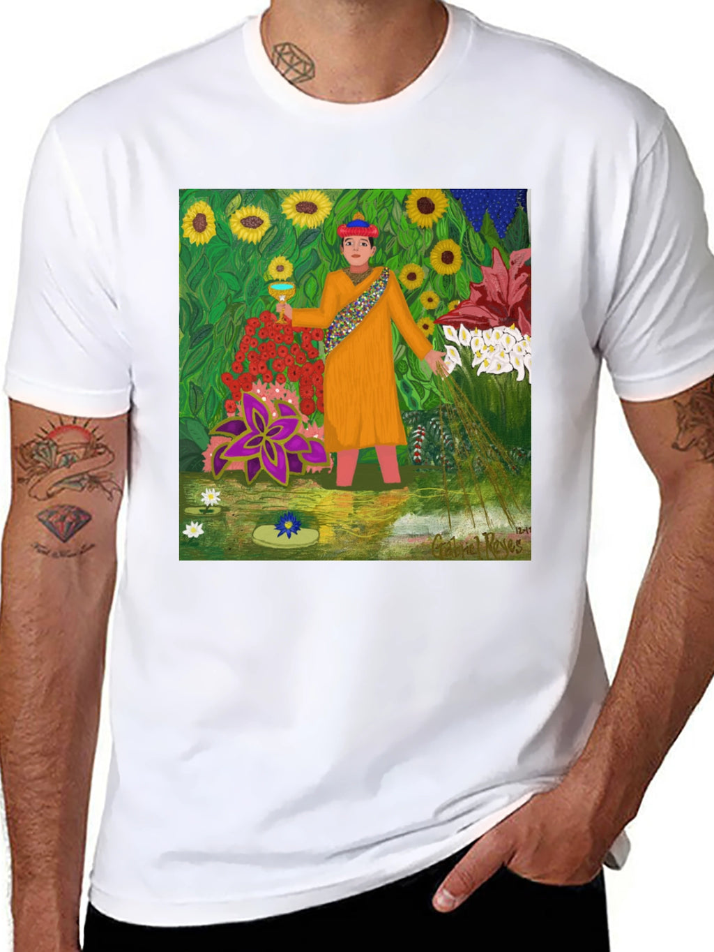 Floral Fantasy Graphic Tee