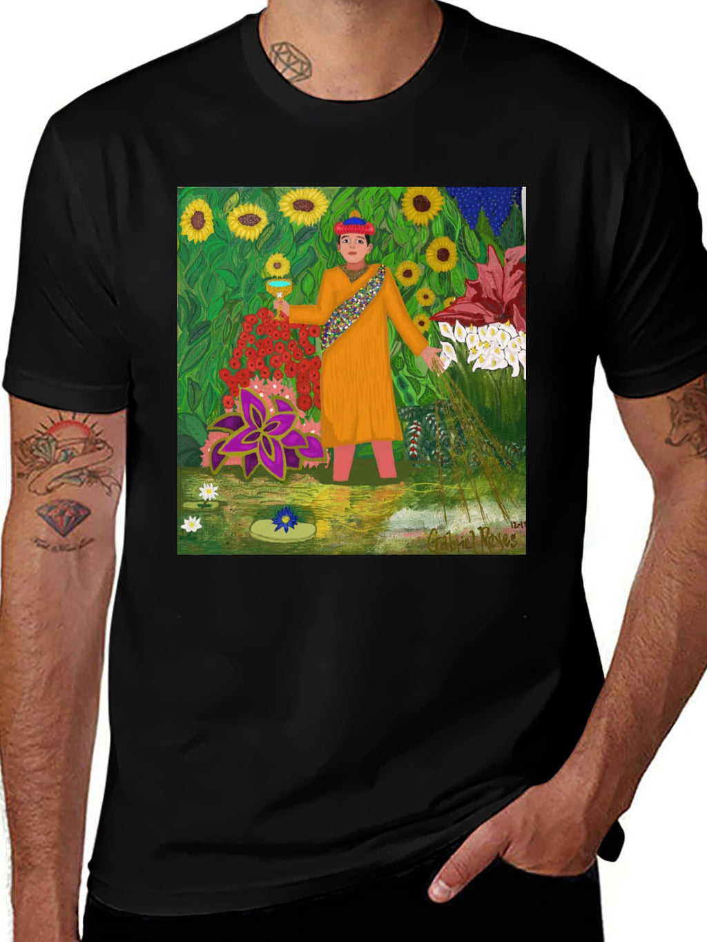 Floral Fantasy Graphic Tee