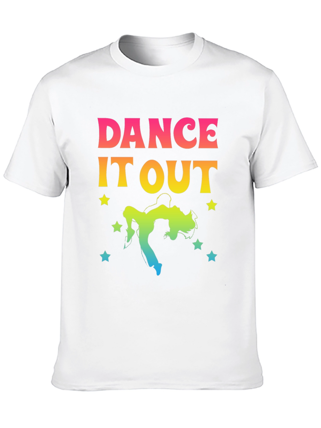 Dance It Out Graphic Tee - Unisex Black T-Shirt