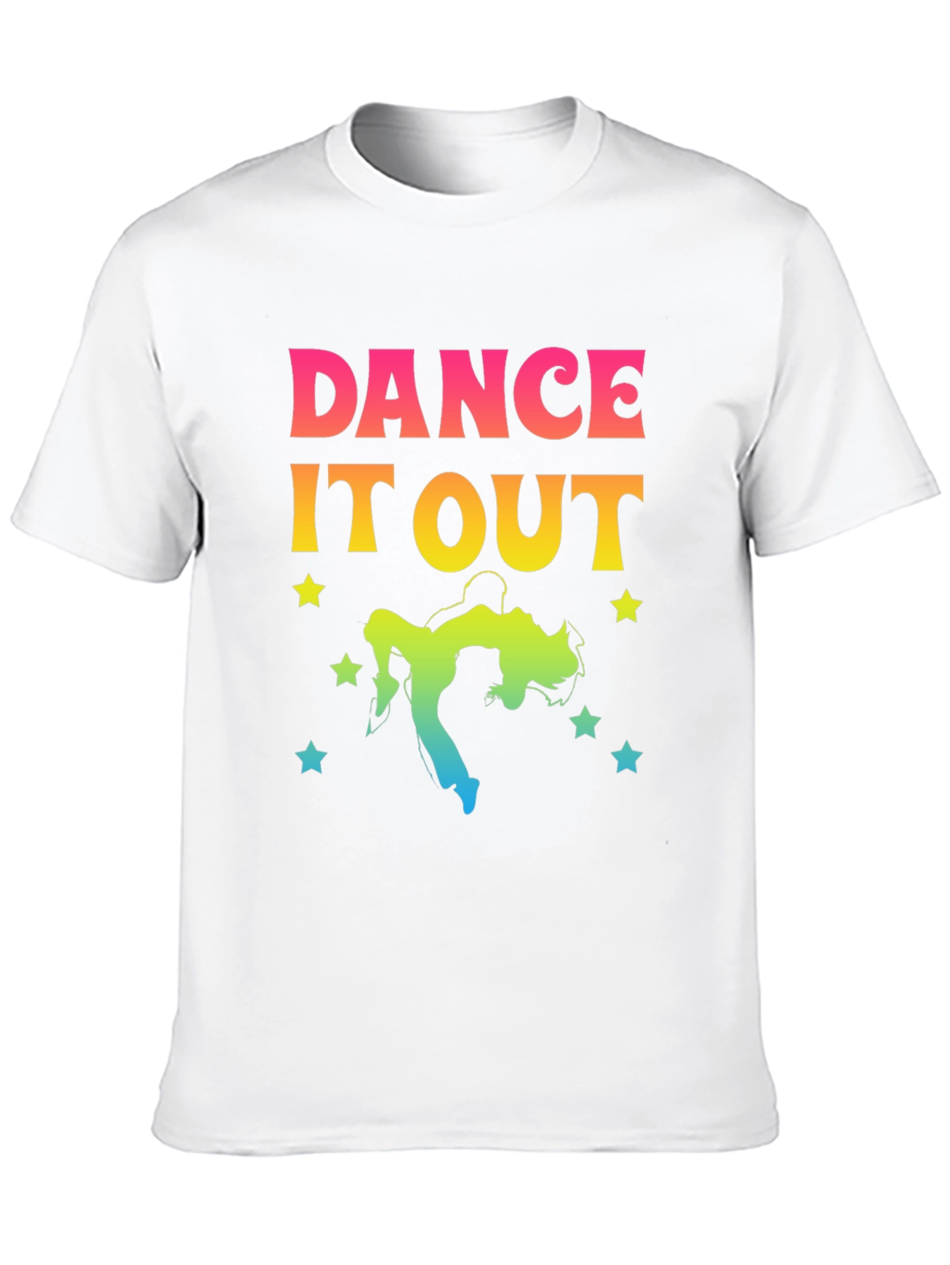Dance It Out Graphic Tee - Unisex Black T-Shirt