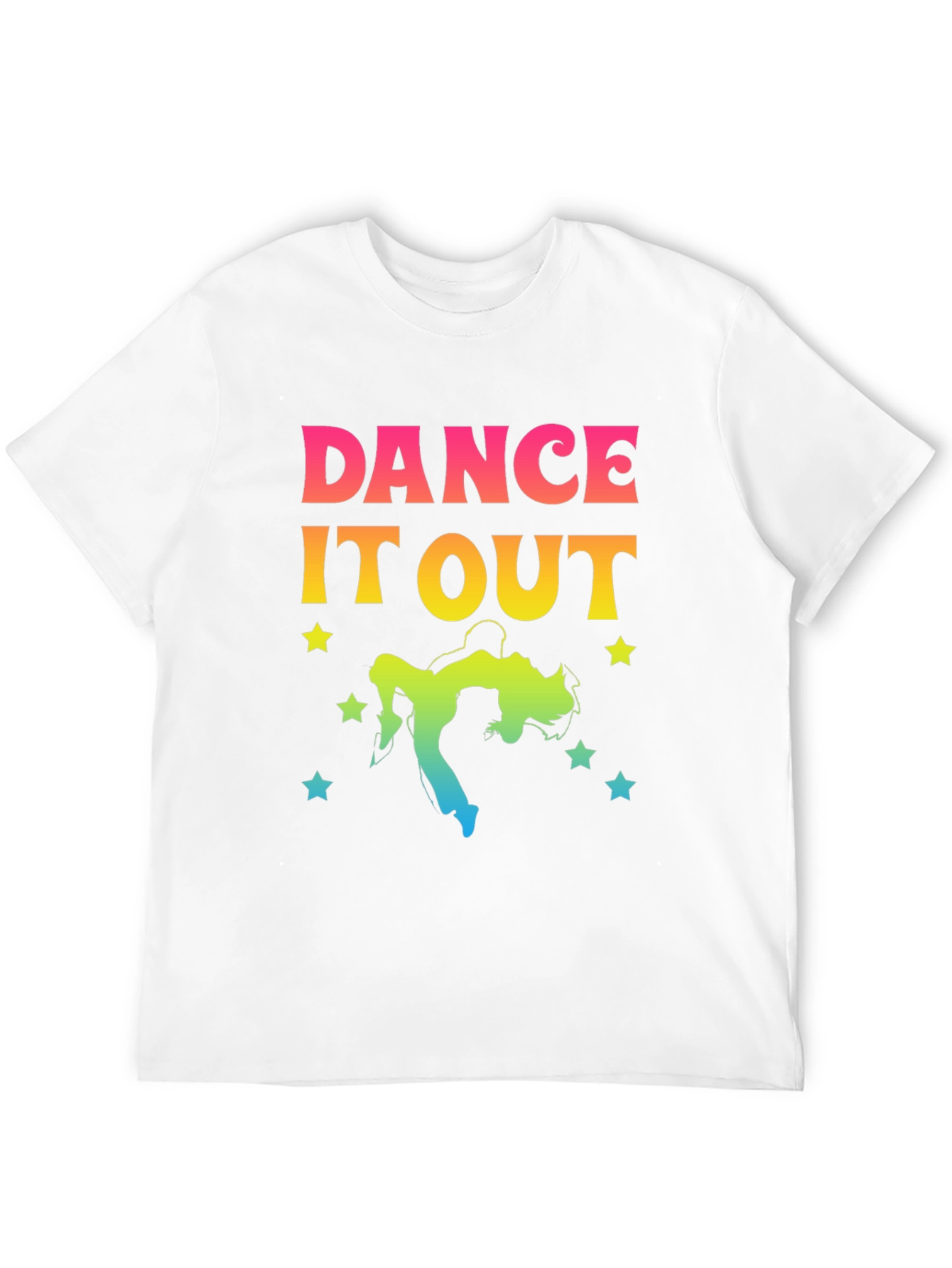 Dance It Out Graphic Tee - Unisex Black T-Shirt