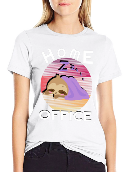 Home Office Sloth Tee