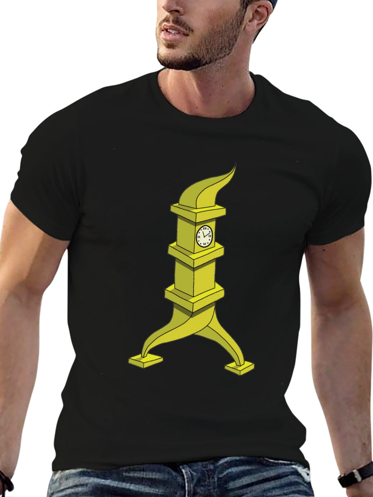 Grandfather Clock T-Shirt - Novelty Gift Tee