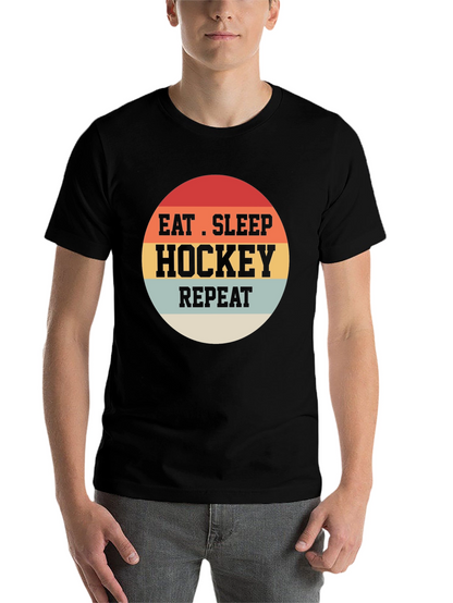 Eat Sleep Hockey Repeat T-Shirt
