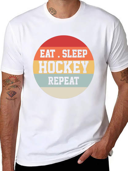Eat Sleep Hockey Repeat T-Shirt