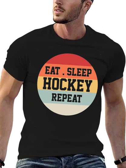 Eat Sleep Hockey Repeat T-Shirt