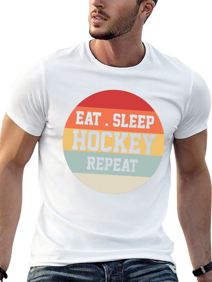 Eat Sleep Hockey Repeat T-Shirt
