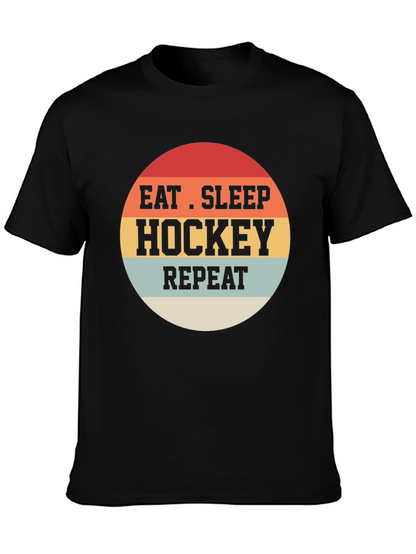 Eat Sleep Hockey Repeat T-Shirt