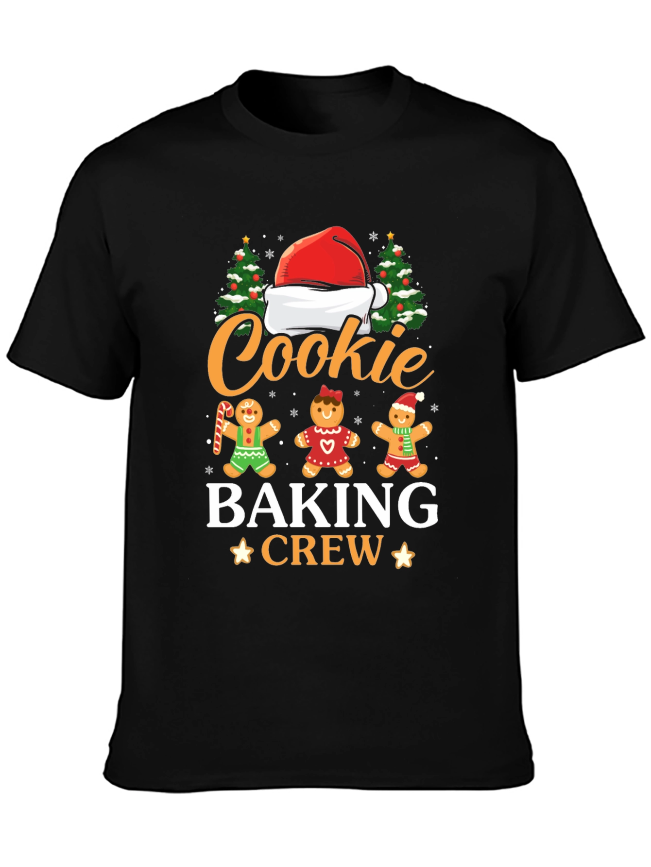 Cookie Baking Crew Christmas Graphic Tee