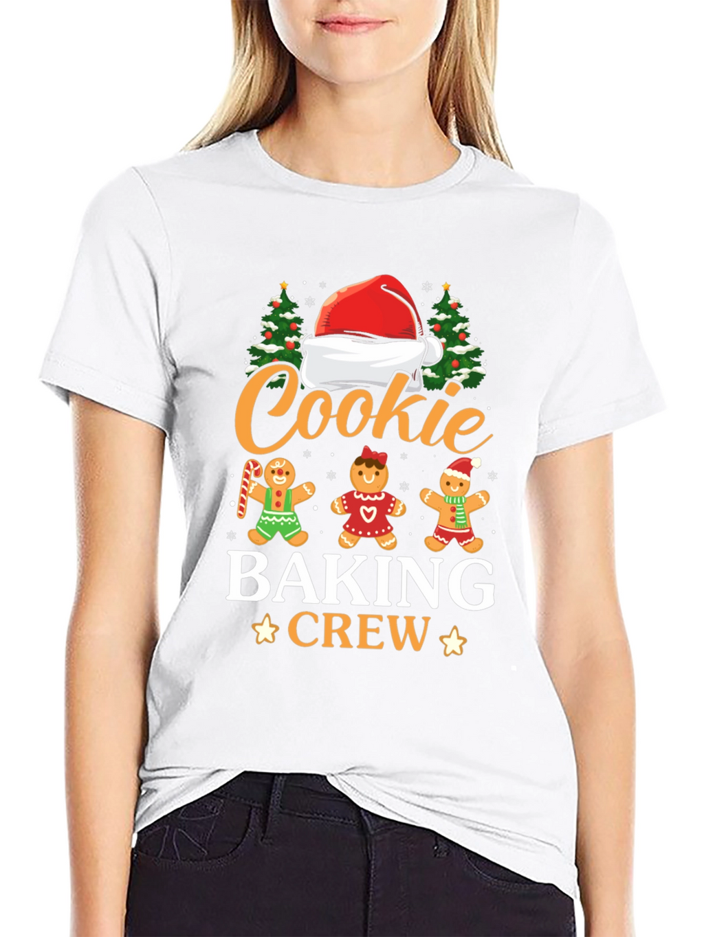 Cookie Baking Crew Christmas Graphic Tee