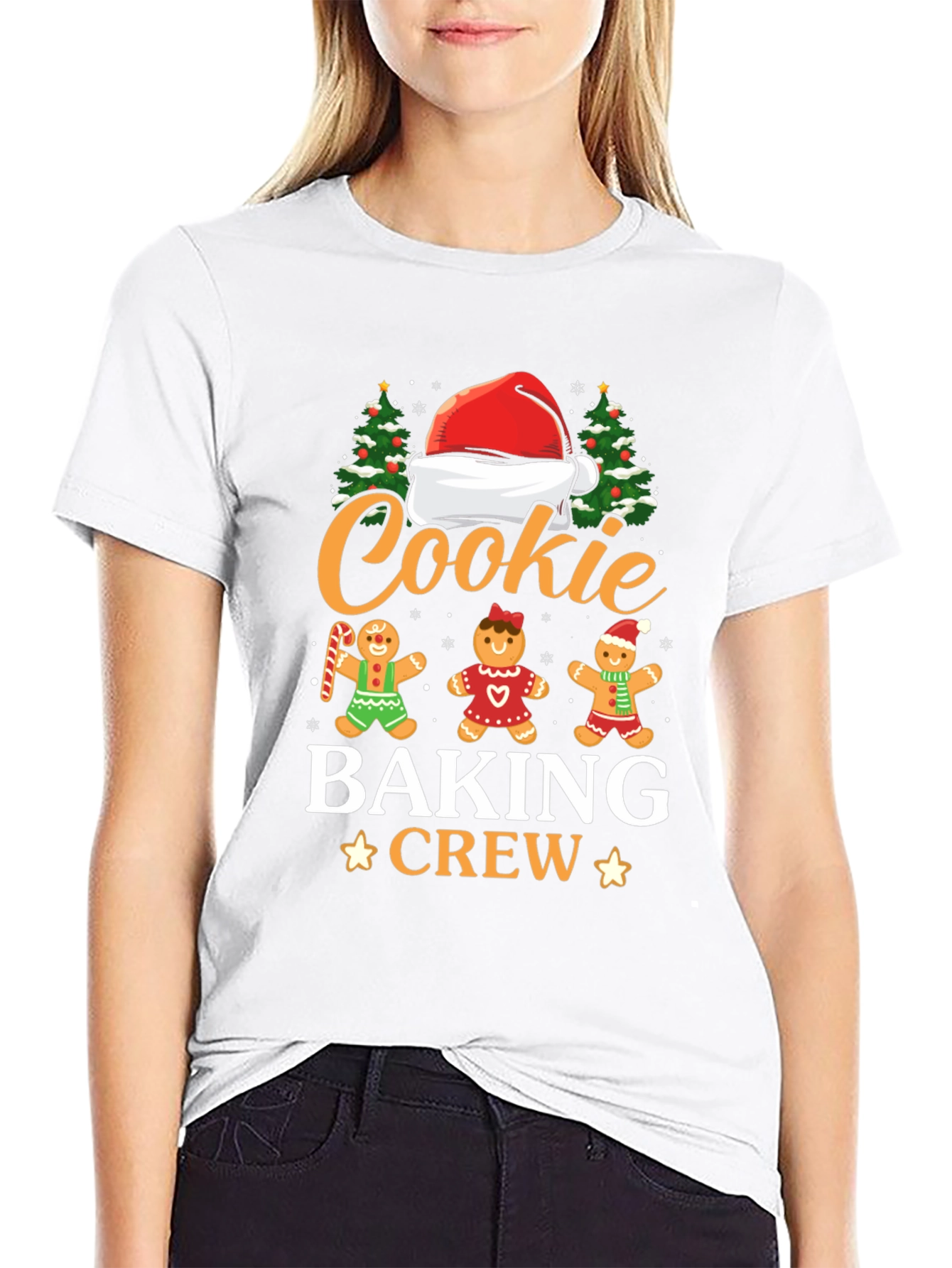 Cookie Baking Crew Christmas Graphic Tee