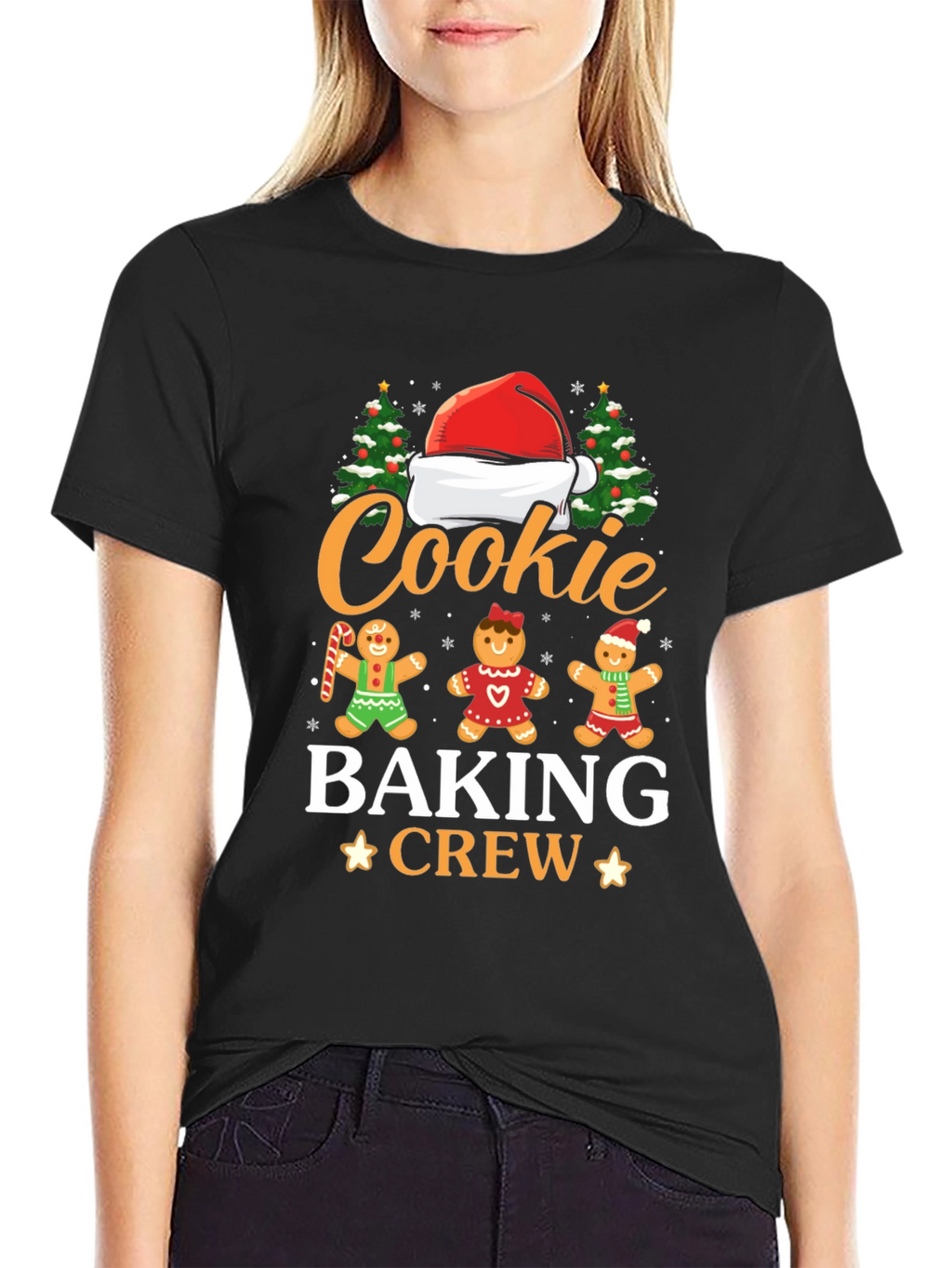 Cookie Baking Crew Christmas Graphic Tee