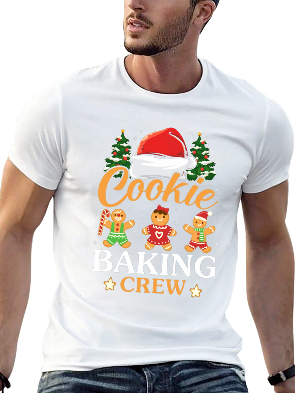 Cookie Baking Crew Christmas Graphic Tee