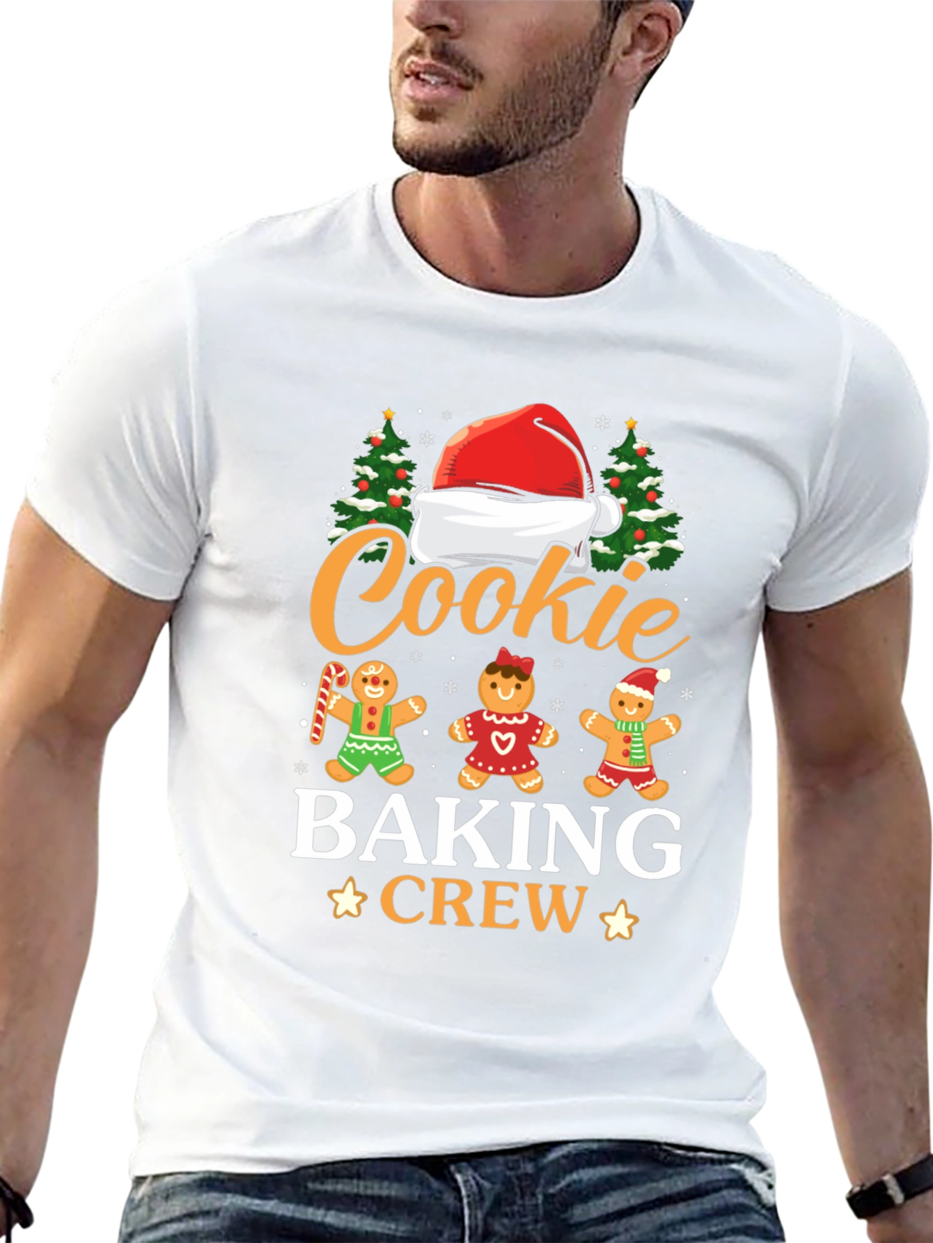 Cookie Baking Crew Christmas Graphic Tee