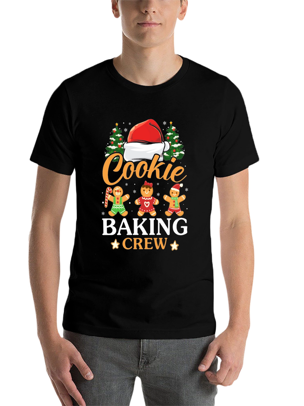 Cookie Baking Crew Christmas Graphic Tee
