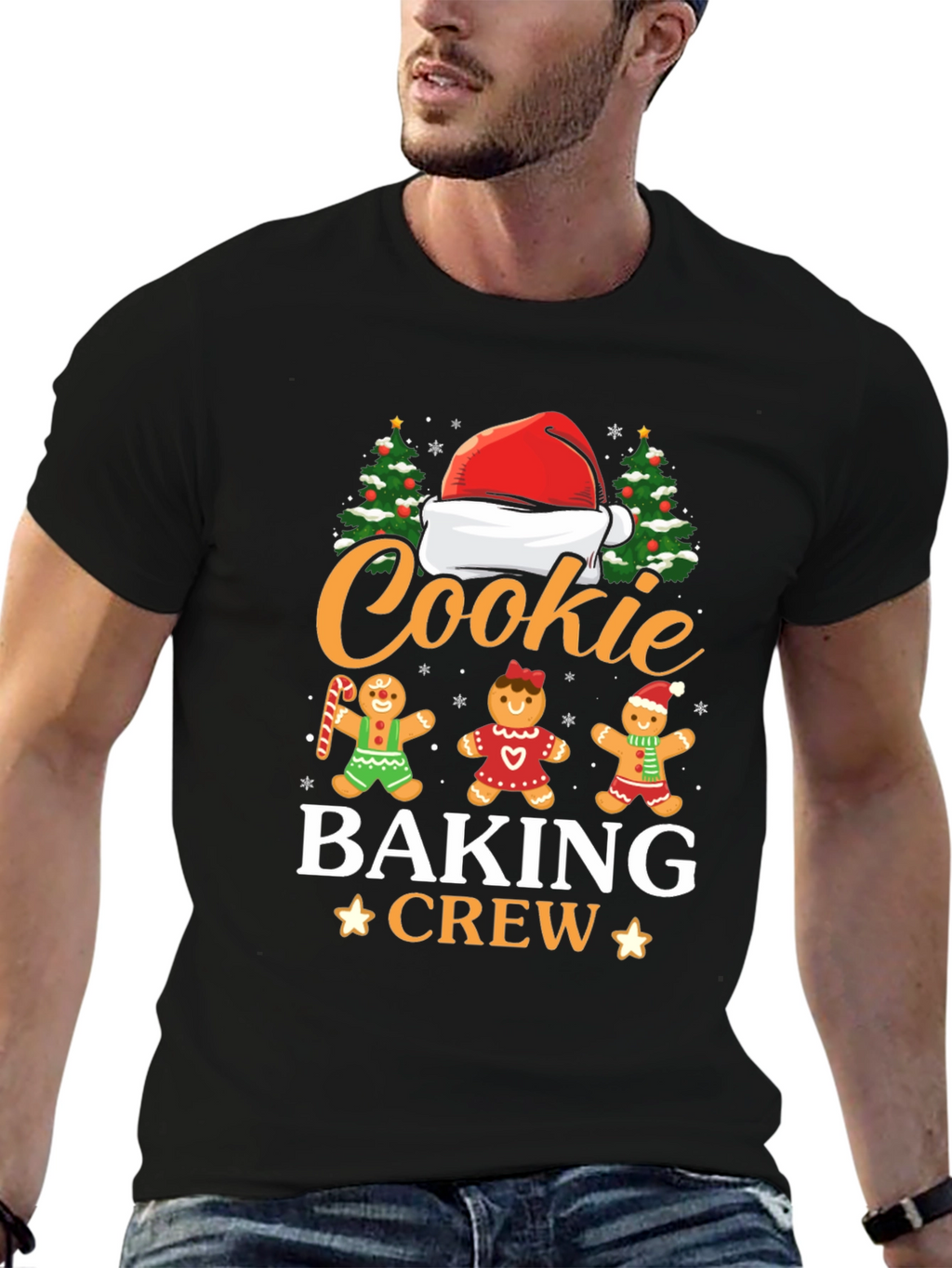 Cookie Baking Crew Christmas Graphic Tee
