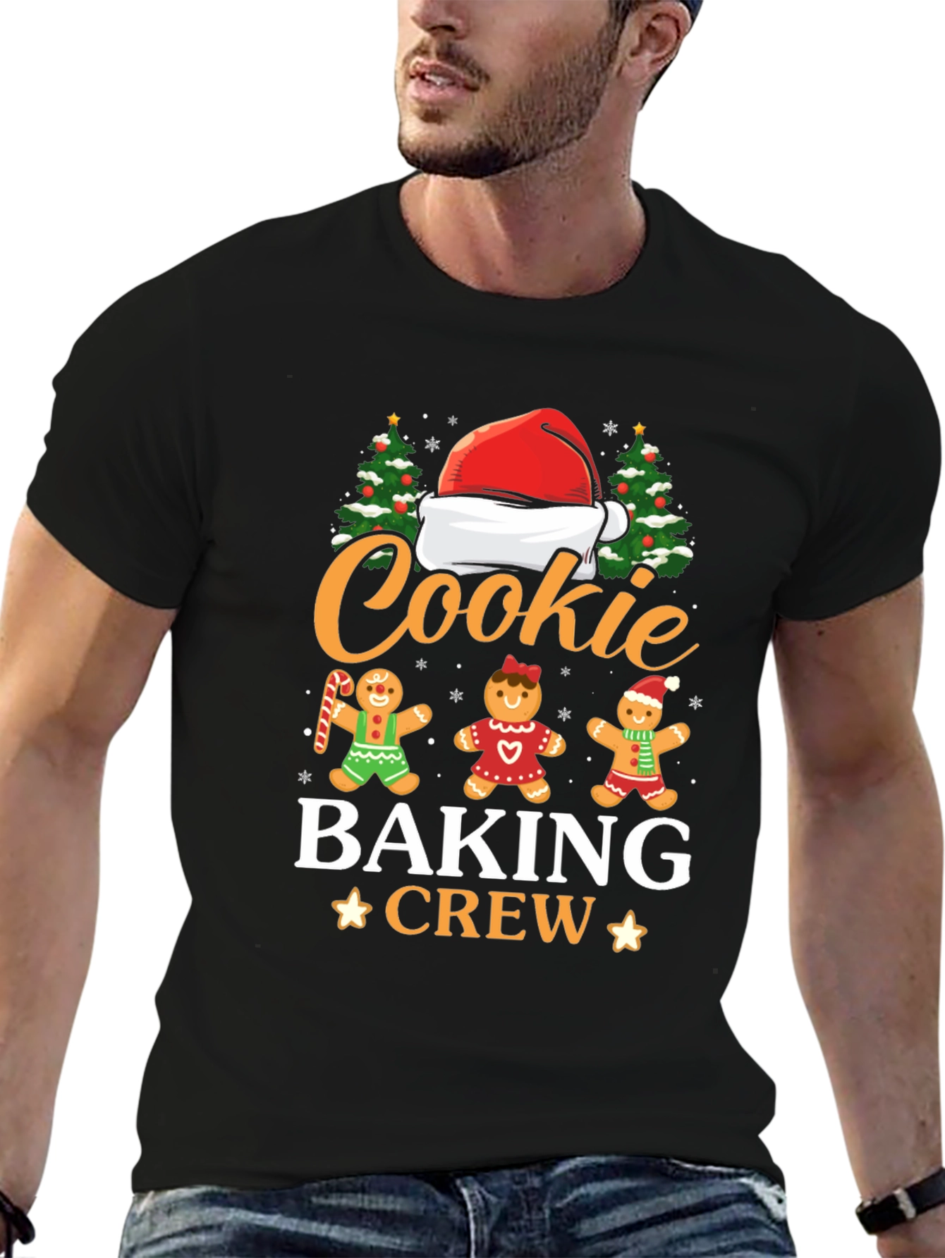 Cookie Baking Crew Christmas Graphic Tee