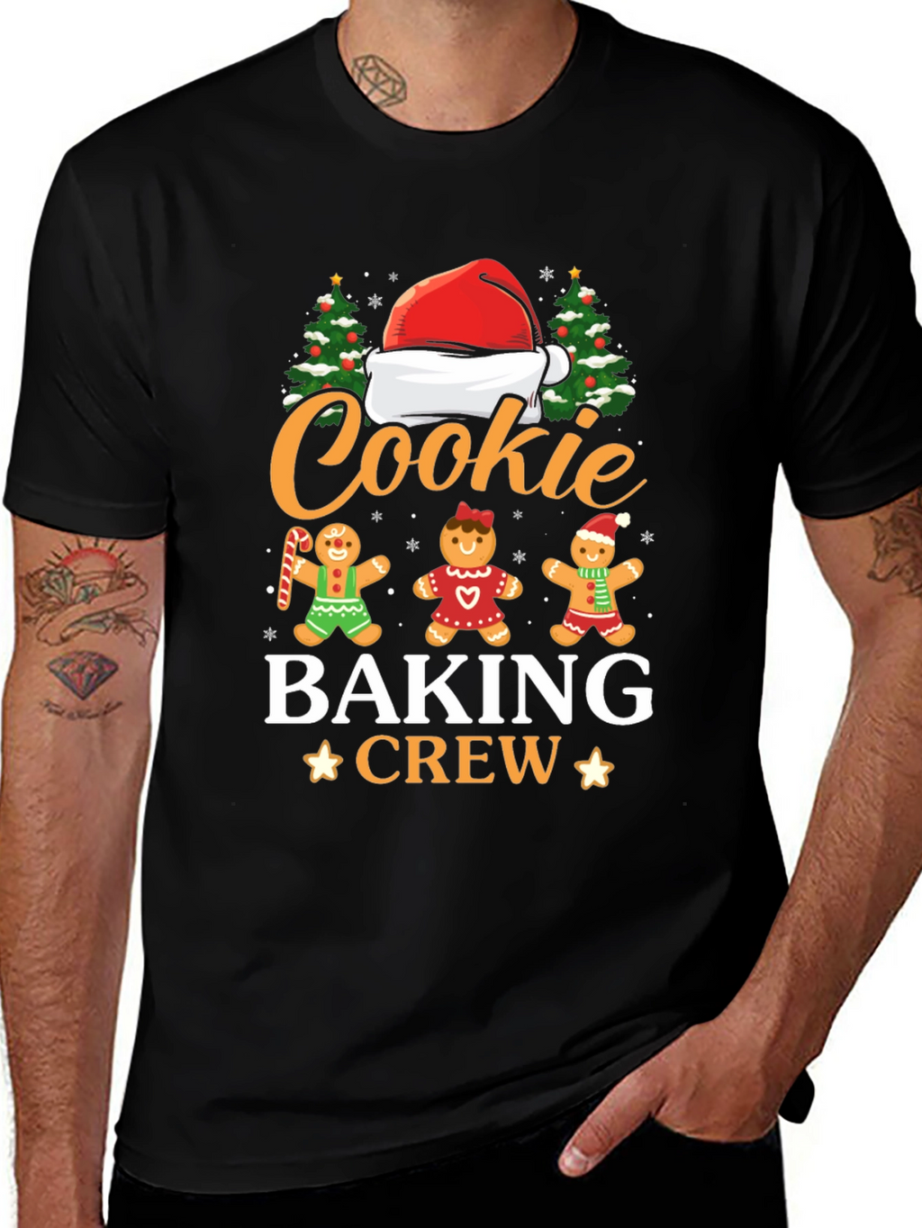 Cookie Baking Crew Christmas Graphic Tee