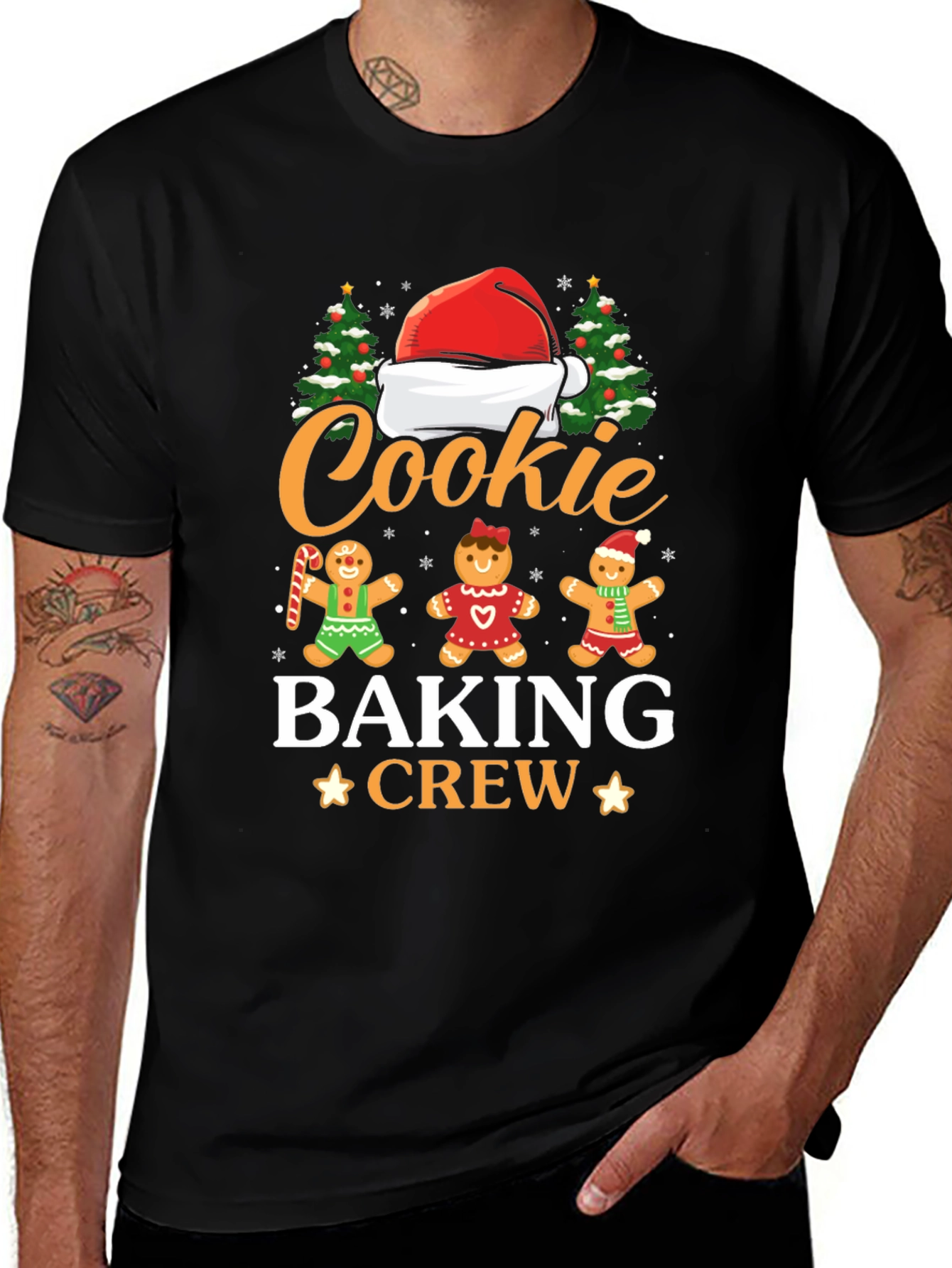 Cookie Baking Crew Christmas Graphic Tee