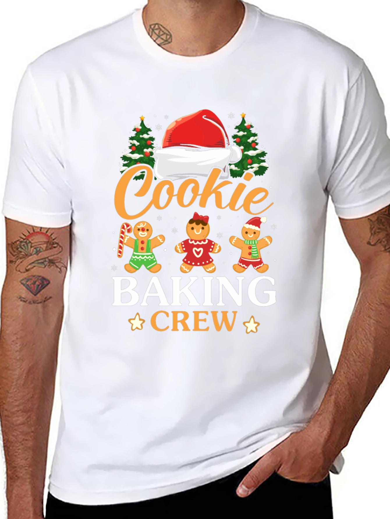 Cookie Baking Crew Christmas Graphic Tee