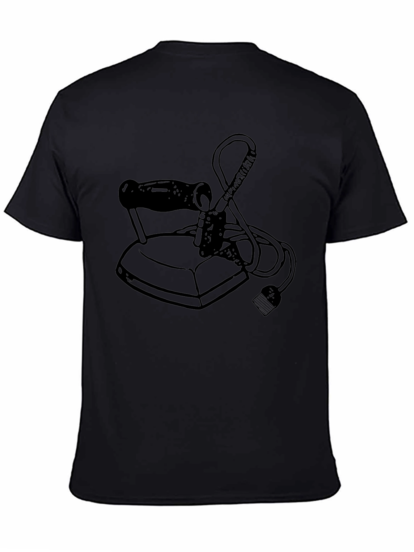 Retro Iron Graphic Tee - Vintage Style Comfort