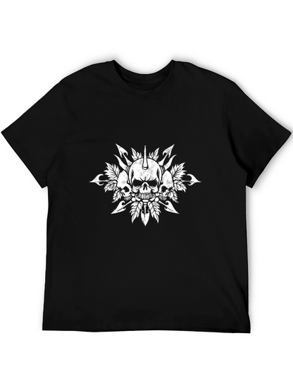 Skull Graphic Black T-Shirt