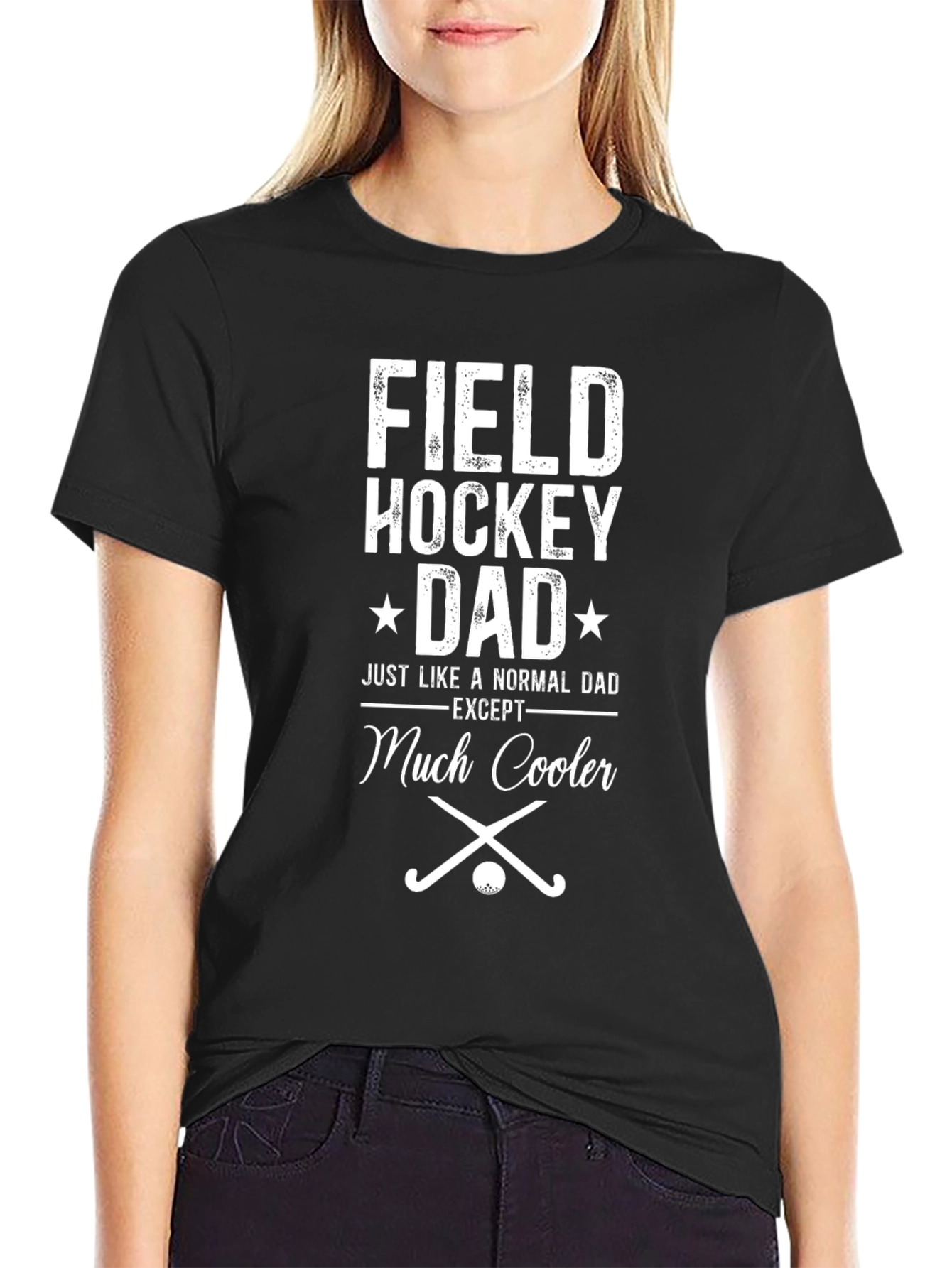 Field Hockey Dad T-Shirt - Cool Dad Tee