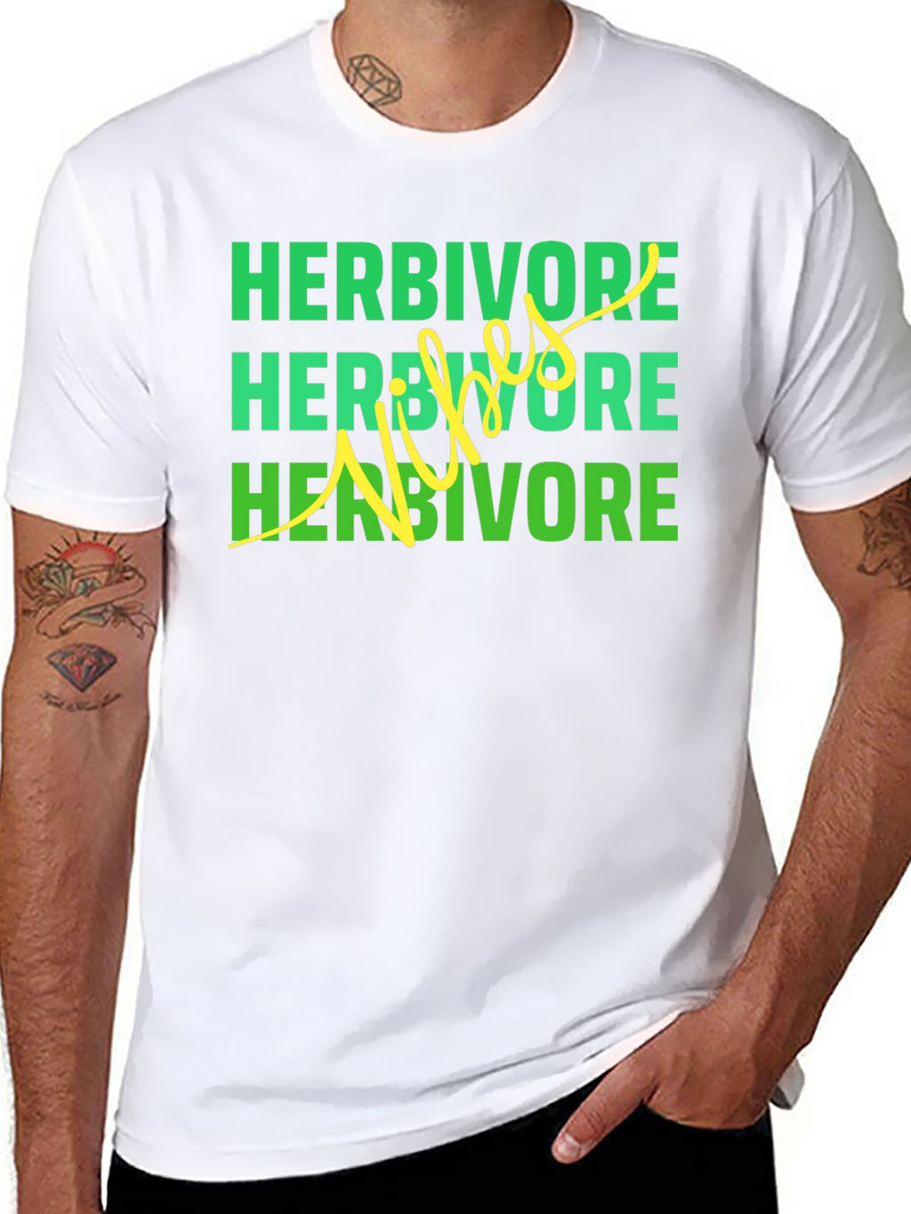 Herbivore Vibes Black T-Shirt