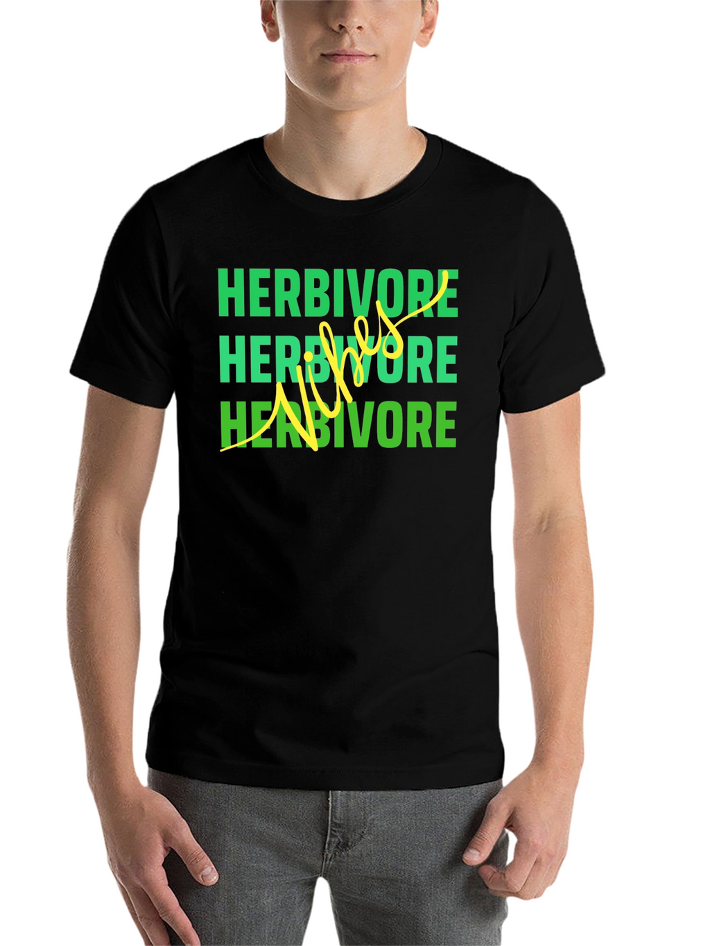 Herbivore Vibes Black T-Shirt