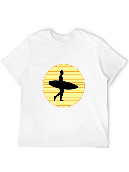 Retro Surfer Silhouette T-Shirt