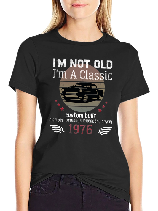 Classic Car 1976 Birthday T-Shirt