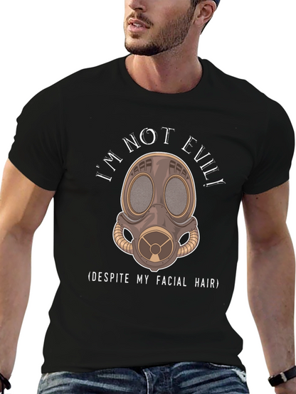 Im Not Evil Gas Mask T-Shirt