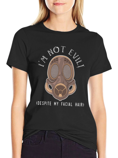 Im Not Evil Gas Mask T-Shirt
